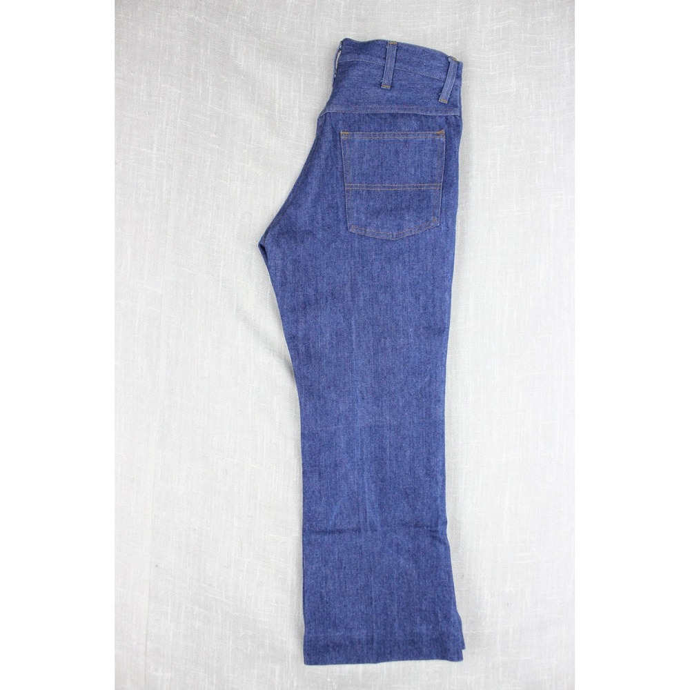 Vintage Wrangler Dark Wash Denim Jeans High Rise Talon 42 Zipper USA 32x26